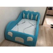 Resim Puf Bebe Montessori 90X190 Mdf Çocuk Yatağı (Yatak Dahildir) 