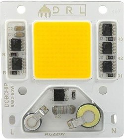 Resim 220 Volt 50watt Cob Led Gün Işığı 220 V 50w Projektör Ledi 
