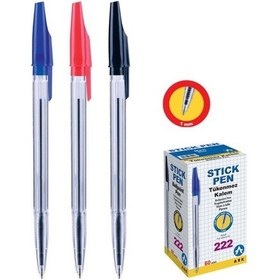 Resim Tükenmez Kalem 1 Mm 20 Adet Siyah 