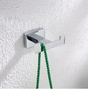 Resim Fause Bornoz Askılık Line Krom 