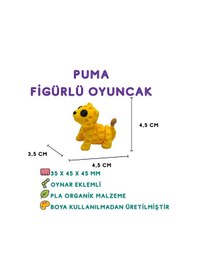 Resim 10'lu Set Ayı Puma Fare İnek Goril Kedi Tırtıl Tavuk 