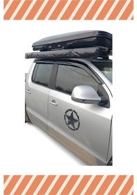 Resim Volkswagen Amarok Tüm Modellerine Özel 4'Lü Mügen Tip Cam Rüzgar 