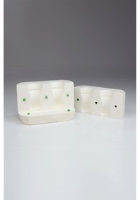 Resim İkili Çay Bardağı - Alçı Kalıp 