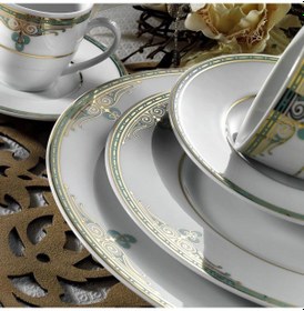 Resim Kütahya Porselen Leonberg 83 Parça 9319 Yemek Takımı 