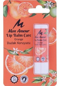 Resim Mon Amour Portakallı Dudak Bakım Kremi 