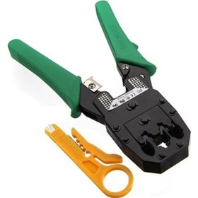 Resim Rj45 Ethernet Rj11 Rj12 Rj45 Telefon Kablo Sıkma Kesme Pensesi N11.823 