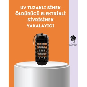 Resim Kimyasal Içermeyen Uv Işıklı Böcek ve Sivrisinek Kapanı – Güvenli Kullanım 