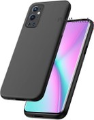 Resim m.tk moveteck One Plus 9 Pro Uyumlu Kılıf Kamera Lens Korumalı Soft Mat Pürüzsüz Esnek Silikon Kapak Premium Zırh 