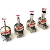 Resim Best 878d 898d için 4 Adet Hava Üfleme Nozul Başlık 3-5-8-10mm 