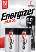 Resim Max Alkalin C Size Orta Boy Pil 2li Blister Energizer