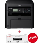 Resim Canon MF232W i-Sensys Yazıcı + Tarayıcı + Fotokopi Wi-Fi Toner Hediyeli 