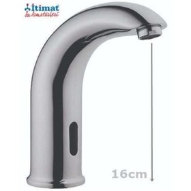 Resim HELLO PAPANA İtimat 681 Fotoselli Lavabo Bataryası Çift Su Girişli 