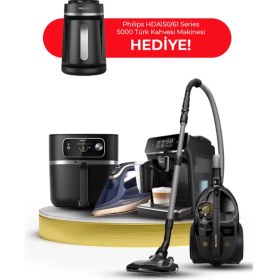 Resim Philips 4 Parça Premium Çeyiz Seti 1 (DST8050 - EP2231 - HD9880 - XB9125) 