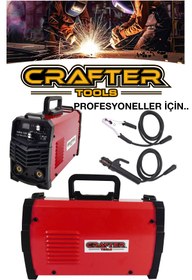 Resim CRAFTERTOOLS Germany 250 Amper Bakır Sargı Dijital Göstergeli Inverter Kaynak Makinesi 