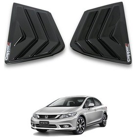 Resim Honda Civic Arka Cam Kelebek - Vent 2 Parça Sd 2012-2016 