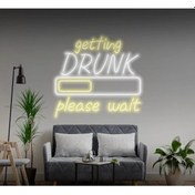 Resim Twins Led Getting Drunk Please Wait Yazılı Ve Şekilli Neon Tabela Gün Işığı Model:model:38473366 Gün Işığı 