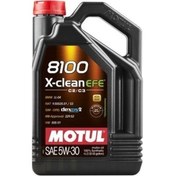 Resim Motul 8100 X Clean Efe 5W-30 Motor Yağı 4 L 