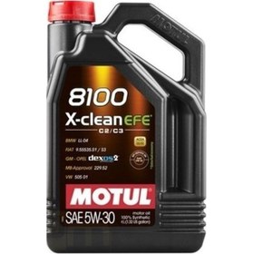 Resim Motul 8100 X Clean Efe 5W-30 Motor Yağı 4 L 