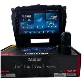 Resim Suzuki Vitara 2015-2022 Müller 4-64 Profesyonel Oem Multimedya 9" 
