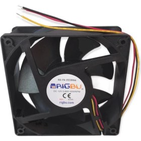Resim Rigbu 120X120X38 12V 0.66A Dc Soğutucu Fan 