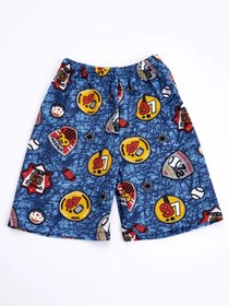 Resim Ambrıta Lastikli Çocuk Yaz Şortları Anaokulu İçin 243235114 Mavi 