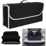 Resim 1 adet Dayanıklı Keçe Saklama Organizatörü Araba Bagajı için, Katlanabilir Polyester (PET) Çok Amaçlı Araç Aksesuarı, Yerden Tasarruf Sağlayan, Çok Yönlü, Coupe ve SUV'lar için 