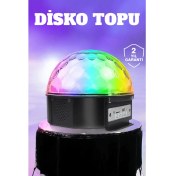 Resim Kaktüs Jack Kompakt Tasarımlı, Telefon Kontrollü Disko Topu Işıkları 