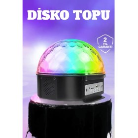 Resim Kaktüs Jack Kompakt Tasarımlı, Telefon Kontrollü Disko Topu Işıkları 