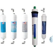 Resim Filtre Dünyası Usa Inline Su Arıtma Filtresi Pentair Mebranlı Filtre Takımı 5Li 