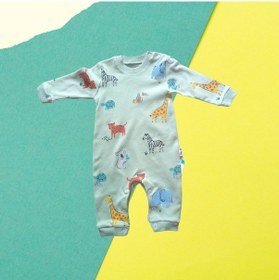 Resim Babymii Hayvan Figür Tulum Yeşil 