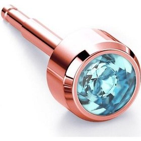 Resim Nur Dükkanı Steril Kulak Delme Küpesi 1 Çift Nina Marka N11.976 Rose Gold 
