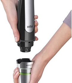Resim Braun MultiQuick MQ 700 Soup Multiquick 7 el mikseri (750 Watt) siyah 