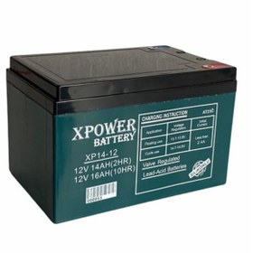 Resim XPOWER 12v 14 Ah Elektrikli Bisiklet Aküsü 