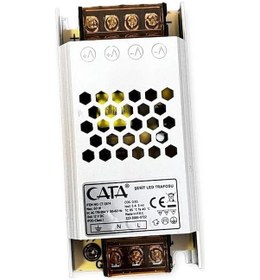 Resim 10 Adet Ct 2674 Cata 5a Şerit Led Trafosu Fansız Süper Silim 60w 