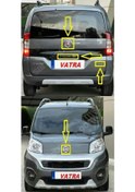 Resim Fiorino. Combi 1.3 Multijet Trekking 2016-2021 Multijet Kırmızı "j" Ve Fıorıno Yazı-bagaj Kaput Arma 