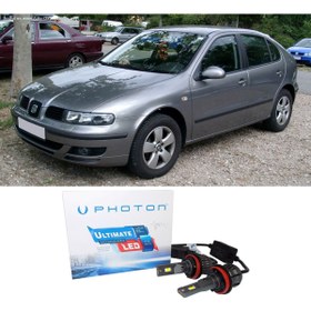 Resim Photon Seat Leon Mk1 Uzun Far Ampulü H1 Ultimate Yeni Seri Beyaz 1999-2005 