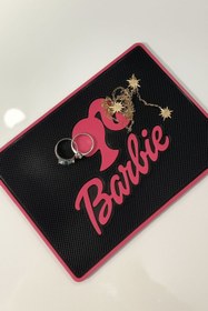 Resim MOTTOMOR Oto Torpido Kaydırmaz Ped Takılık Organizer Çok Amaçlı Barbi-e 