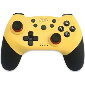 Resim Anahtar/anahtar İçin Oled/switch Lite Bluetooth Kolu 6 Eksenli Kablosuz Gamepad Sarı 