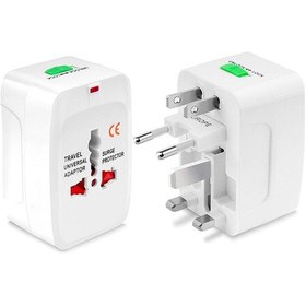 Resim Yuntech01 Çevirici Fiş, Evrensel Kullanım, Amerikan/avrupa/ingiliz/avustralya Standartları, 2500w, Ateş Engelleme Pc/abs Plastik, Beyaz 10a, 85-264v 