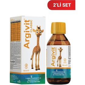 Resim Classic L-arjinin, Multivitamin Ve Multimineral Içeren Sıvı 150 Ml 2'li Paket - Portakal Ve Vanilya 