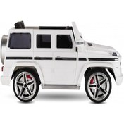 Resim Babyhope 439 Akülü Jeep Araba Sedef Beyaz 