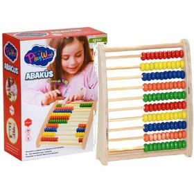 Resim Ahşap Abaküs Küçük 