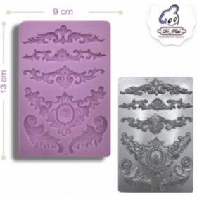 Resim Teknotrust Silikon Kalıp 6'lı Kraliyet 