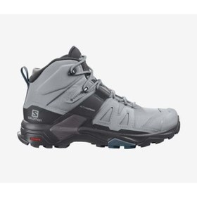 Resim Salomon X Ultra 4 Mıd Gtx W Gore-tex® L41295600 Hiking Patika Tırmanış Unisex Outdoor Bot Siyah-gri 