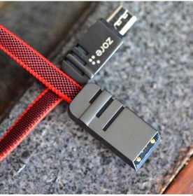 Resim Zore Mest Micro Usb Kablo 1M-Siyah 
