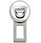 Resim ŞENYILDIZ AKSESUAR Dacia Ikaz Ses Susturucu Metal Toka 2 Adet Seti Uyumlu 