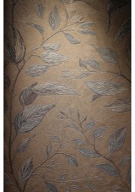 Resim İthal 16m2 Duvar Kağıdı 3boyutlu Yeniii Çiçek Desen Simli Silinebilir Bej 