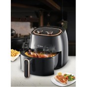 Resim 5 Lt Yağsız Fritöz, Hızlı ve Sağlıklı Pişirme, Siyah 