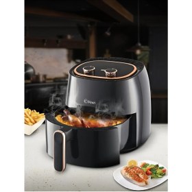 Resim 5 Lt Yağsız Fritöz, Hızlı ve Sağlıklı Pişirme, Siyah 