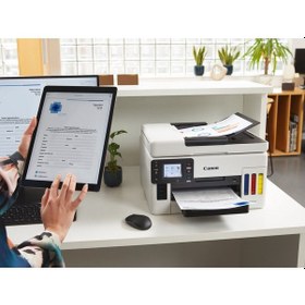 Resim Canon Maxify GX6040 WIFI Mürekkep Tanklı Çok Fonksiyonlu Yazıcı 